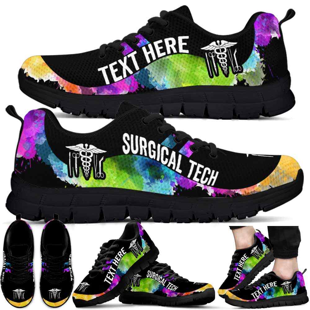 SS-U-Nurse-Watercolor01NaSportline9-SurTec-30_Surgical-Tech-Surgical-Technologist-Watercolor-Sneakers-Gym-Running-Shoes-Gift-Women-Men-Custom-Shoes-_2_20200911 SS-U-Nurse-Watercolor01NaSportline9-SurTec-30@undefined-Surgical Tech Surgical Technologist Watercolor Sneakers Gym Running Shoes Gift Women Men. Custom Shoes.