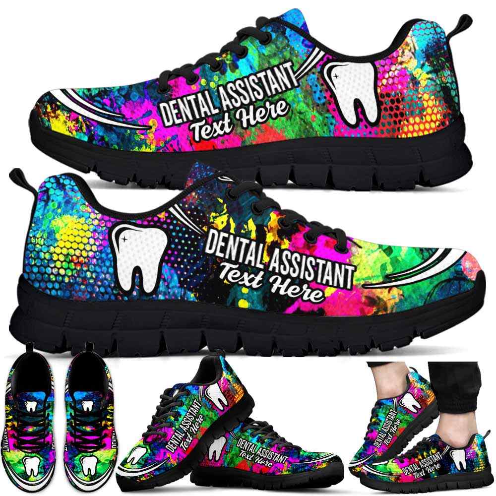 SS-U-Nurse-Watercolor02NaSportline10a-DenAss-1_Dental-Assistant-Watercolor-Sneakers-Gym-Running-Shoes-Gift-Women-Men-Custom-Shoes-_2_20200911 SS-U-Nurse-Watercolor02NaSportline10a-DenAss-1@undefined-Dental Assistant Watercolor Sneakers Gym Running Shoes Gift Women Men. Custom Shoes.