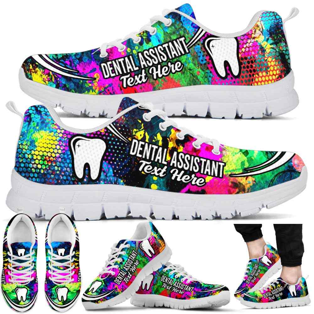SS-U-Nurse-Watercolor02NaSportline10a-DenAss-1_Dental-Assistant-Watercolor-Sneakers-Gym-Running-Shoes-Gift-Women-Men-Custom-Shoes-_3_20200911 SS-U-Nurse-Watercolor02NaSportline10a-DenAss-1@undefined-Dental Assistant Watercolor Sneakers Gym Running Shoes Gift Women Men. Custom Shoes.