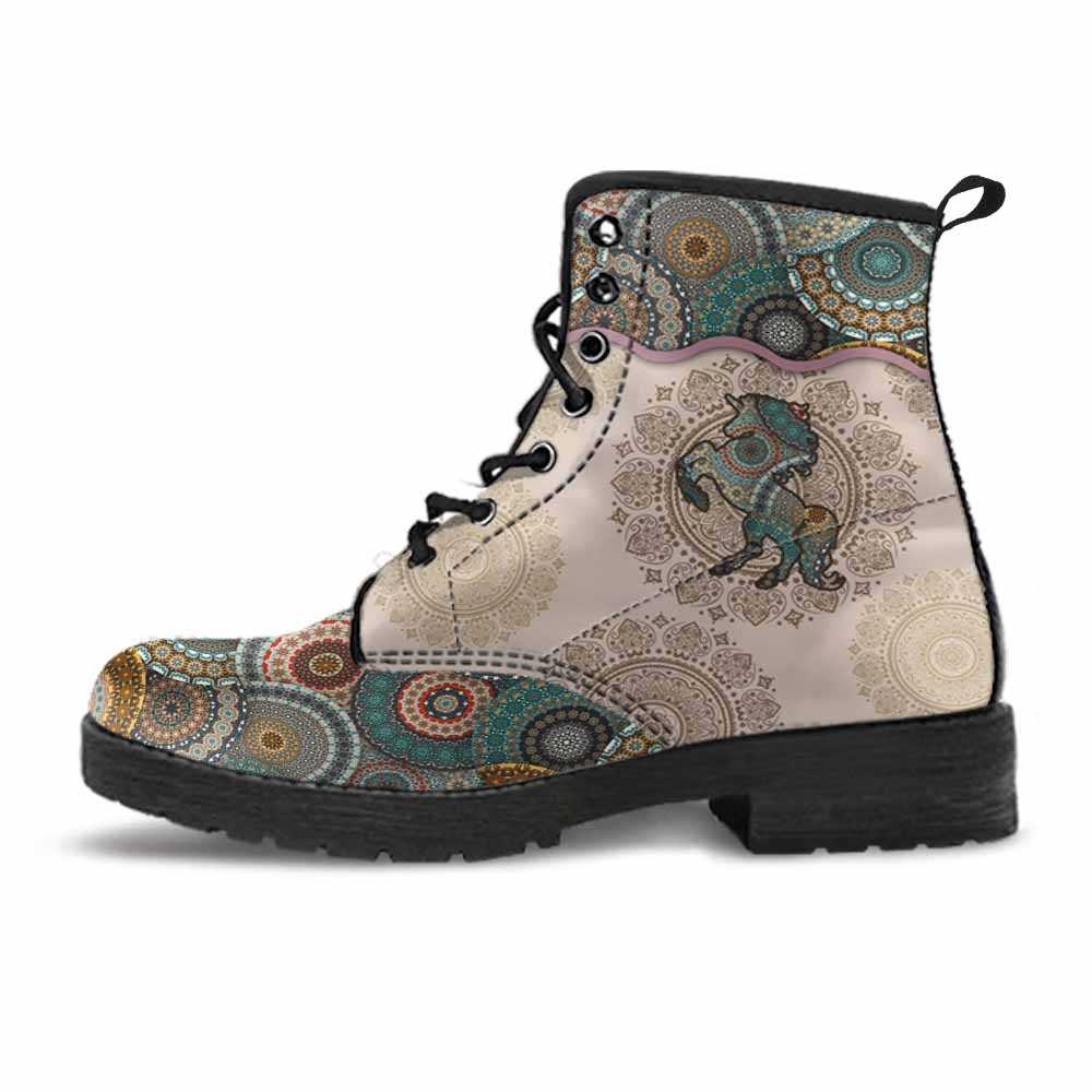 LBS-U-Ani-GreeYellMdl1003-Uncr-63-_Unicorn-Vegan-Leather-Boots-For-Women-And-Men-Mandala-Colorful-Custom-Personalized-Gift-_1_20201127 LBS-U-Ani-GreeYellMdl1003-Uncr-63 @ Green Yellow Mandala Unicorn-Unicorn Vegan Leather Boots For Women And Men. Mandala Colorful Custom Personalized Gift.