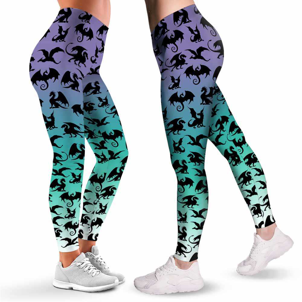 LEGG-W-Ani-DragRetrGrd-Drg-1-_Dragon-Leggings-For-Women-Retro-Color-Purple-Blue-Green-Gradient-Dragon-Women-Leggings-Yoga-Workout-Custom-Leggings-Gift-_1_20210116 LEGG-W-Ani-DragRetrGrd-Drg-1 @ Dragons Retro Color block Purple Blue Green Gradient-Dragon Leggings For Women. Retro Color, Purple Blue Green Gradient Dragon Women Leggings. Yoga Workout Custom Leggings Gift.