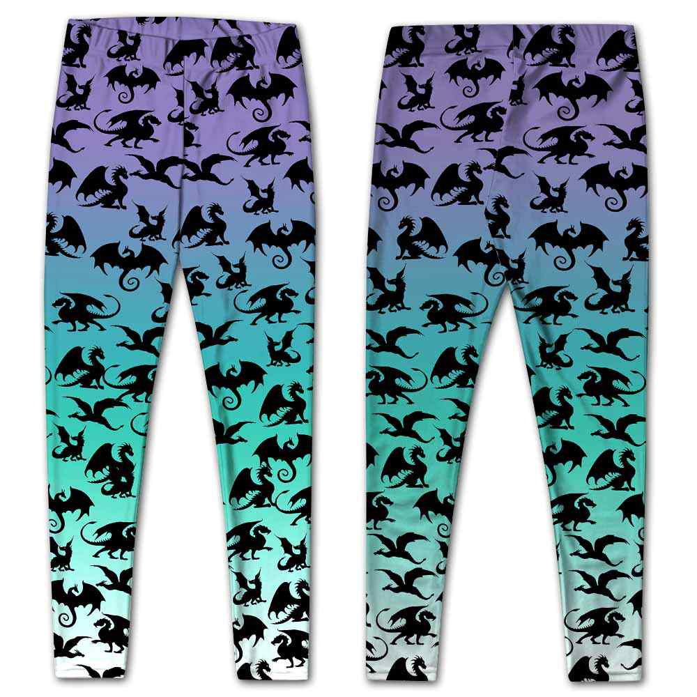 LEGG-W-Ani-DragRetrGrd-Drg-1-_Dragon-Leggings-For-Women-Retro-Color-Purple-Blue-Green-Gradient-Dragon-Women-Leggings-Yoga-Workout-Custom-Leggings-Gift-_2_20210116 LEGG-W-Ani-DragRetrGrd-Drg-1 @ Dragons Retro Color block Purple Blue Green Gradient-Dragon Leggings For Women. Retro Color, Purple Blue Green Gradient Dragon Women Leggings. Yoga Workout Custom Leggings Gift.