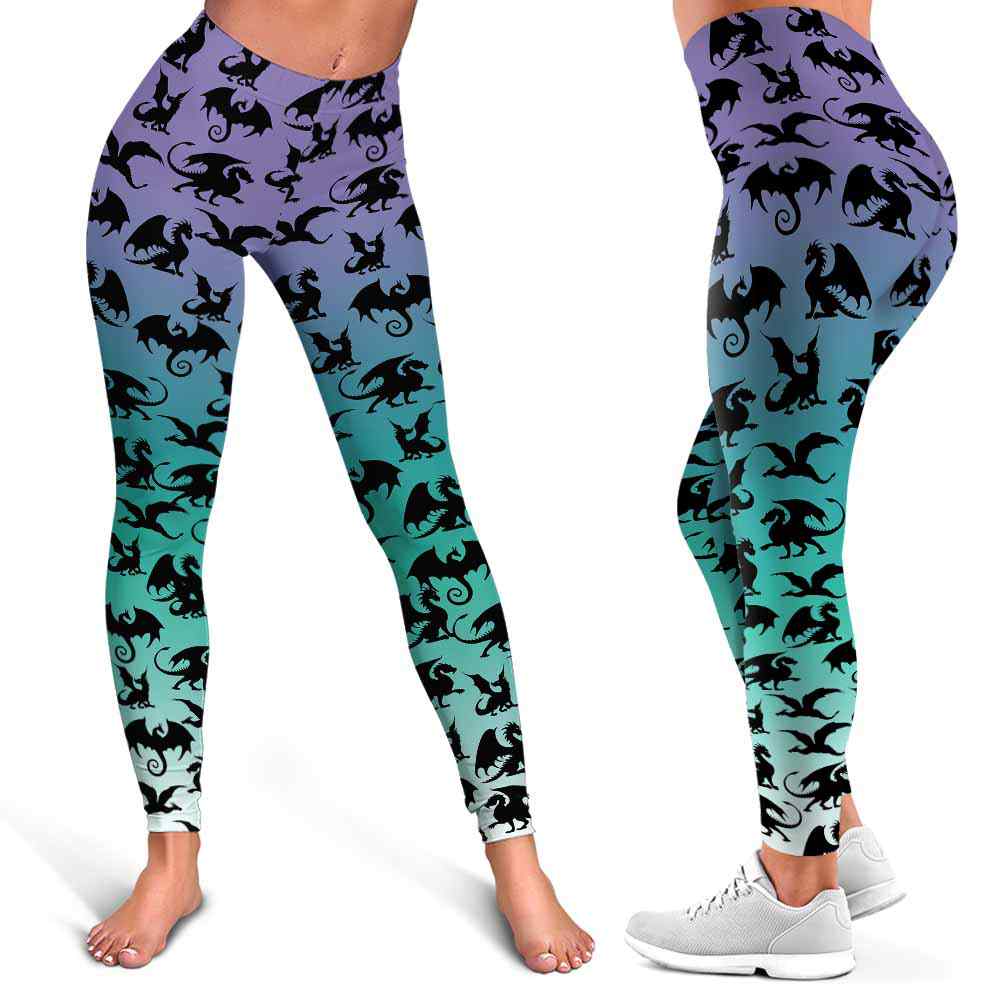 LEGG-W-Ani-DragRetrGrd-Drg-1-_Dragon-Leggings-For-Women-Retro-Color-Purple-Blue-Green-Gradient-Dragon-Women-Leggings-Yoga-Workout-Custom-Leggings-Gift-_4_20210116 LEGG-W-Ani-DragRetrGrd-Drg-1 @ Dragons Retro Color block Purple Blue Green Gradient-Dragon Leggings For Women. Retro Color, Purple Blue Green Gradient Dragon Women Leggings. Yoga Workout Custom Leggings Gift.