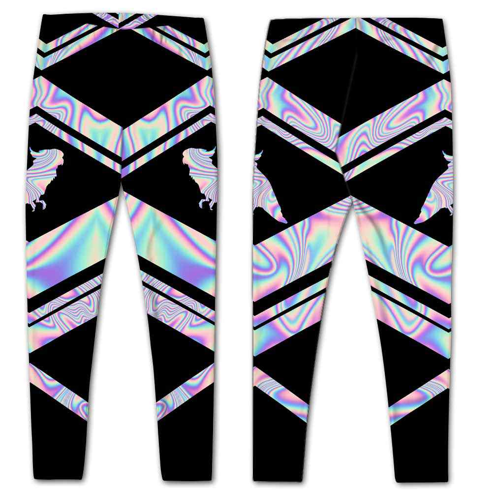 LEGG-W-Ani-Vy1AnimPinkLine-Cktl-0 @ Cockatiel-Cockatiel Leggings For Women. Colorful Color Gradient Cockatiel Pattern Printed Leggings. Yoga Workout Custom Women Leggings Gift For Her.