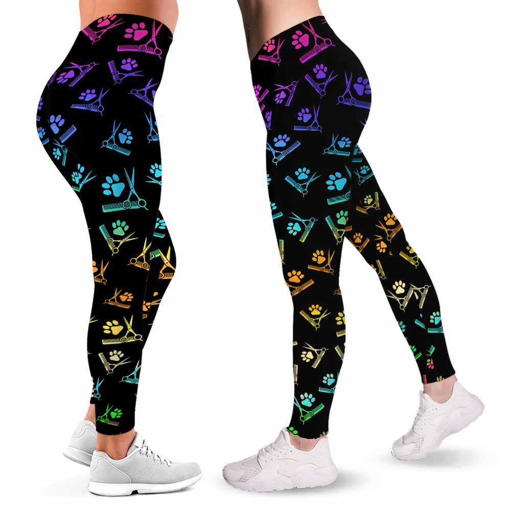 LEGG-W-Job-VY1ScisCombWatePtn-Dgrm-0-_Proud-Dog-Groomer-Leggings-For-Women-Dog-Grooming-Tool-Watercolor-Pattern-Women-Leggings-Yoga-Workout-Gift-For-Women-Gift-For-Her-_1_20210507 LEGG-W-Job-VY1ScisCombWatePtn-Dgrm-0 @ Dog Groomer Scissor Comb Watercolor Pattern-Proud Dog Groomer Leggings For Women. Dog Grooming Tool Watercolor Pattern Women Leggings. Yoga Workout Gift For Women, Gift For Her.