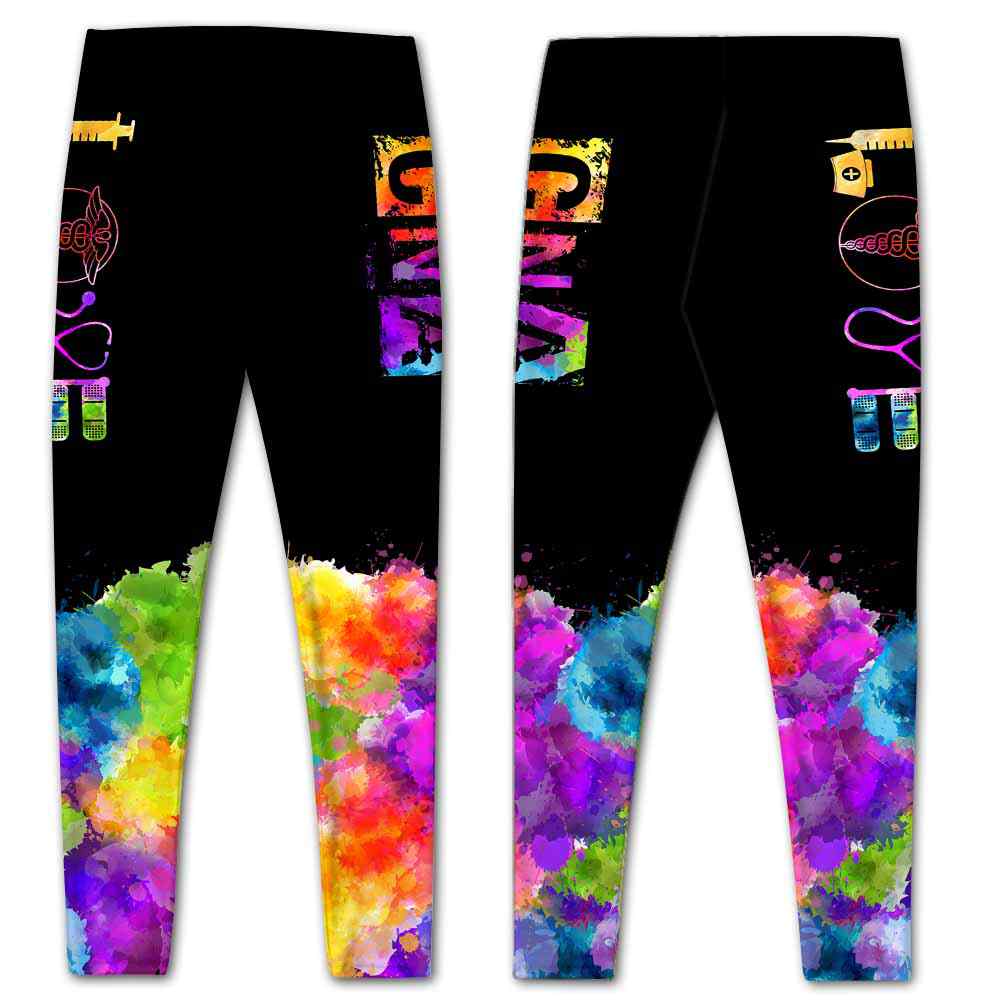 LEGG-W-Nur-Vy1LoveTxtRain-CNA-0-_Proud-Cna-Leggings-For-Women-Cna-Gift-Nurse-Love-Watercolor-Pattern-Women-Leggings-Yoga-Workout-Custom-Gift-For-Her-Gift-For-Women-_2_20210531 LEGG-W-Nur-Vy1LoveTxtRain-CNA-0 @ CNA Love-Proud Cna Leggings For Women. Cna Gift Nurse Love Watercolor Pattern Women Leggings. Yoga Workout Custom Gift For Her, Gift For Women.