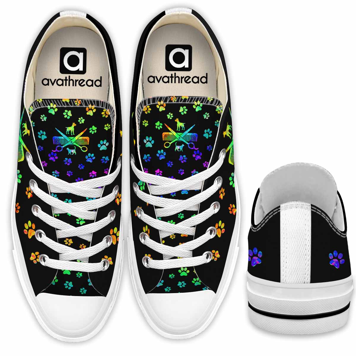 LTS-U-Job-GrooToolPetGroo-Dgrm-0-_Dog-Groomer-Shoes-Colorful-Grooming-Tools-For-Mens-Womens-Tennis-Custom-Shoes-Custom-Low-Top_1_20210517_4