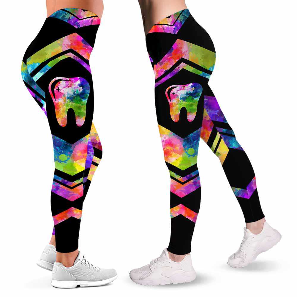 LEGG-W-Job-Vy1NursJobRainLine-Det-0-_Proud-Dentist-Leggings-For-Women-Colorful-Watercolor-Pattern-Women-Leggings-Yoga-Workout-Custom-Gift-For-Her-Gift-For-Women-_1_20210602 LEGG-W-Job-Vy1NursJobRainLine-Det-0 @ Dentist-Proud Dentist Leggings For Women. Colorful Watercolor Pattern Women Leggings. Yoga Workout Custom Gift For Her, Gift For Women.