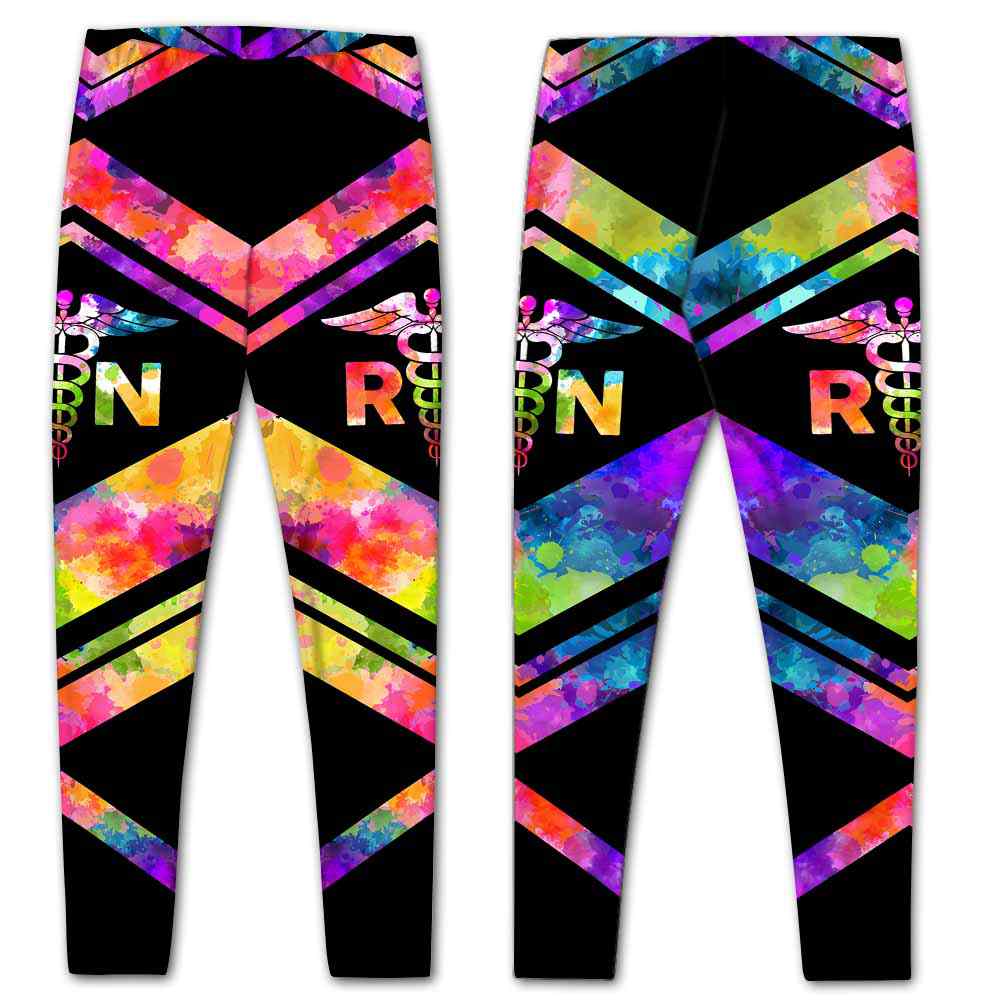 LEGG-W-Nur-Vy1NursJobRainLine-RN-0-_Proud-Rn-Leggings-For-Women-Registered-Nurse-Colorful-Watercolor-Pattern-Women-Leggings-Yoga-Workout-Custom-Gift-For-Her-Gift-For-Women-_2_20210602 LEGG-W-Nur-Vy1NursJobRainLine-RN-0 @ Rn Registered Nurse-Proud Rn Leggings For Women. Registered Nurse Colorful Watercolor Pattern Women Leggings. Yoga Workout Custom Gift For Her, Gift For Women.