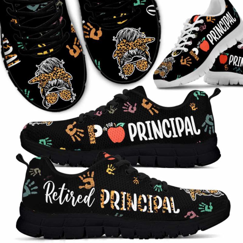 SS-U-Job-Vy1RetrHandLeopTxt-T8-0 @ Retired Principal-Retired Principal Leopard Sneakers Shoes