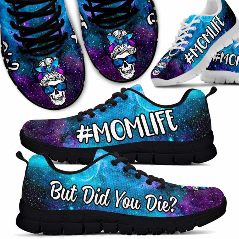 SS-U-M-Vy1SkulMomGlxy-M0-0 @ Skull Mom Galaxy-Skull Mom But Did You Die Galaxy Sneakers