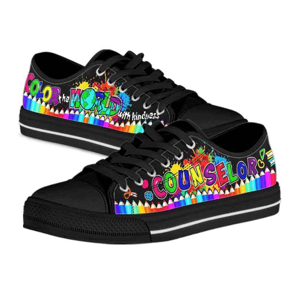 LTS-U-Job-Vy1ColoTheWorl-Csl-0-_Counselor-School-Color-The-World-With-Kindness-Low-Top-Shoes_3_20210717 LTS-U-Job-Vy1ColoTheWorl-Csl-0 @ Counselor-Counselor School Color The World With Kindness Low Top Shoes