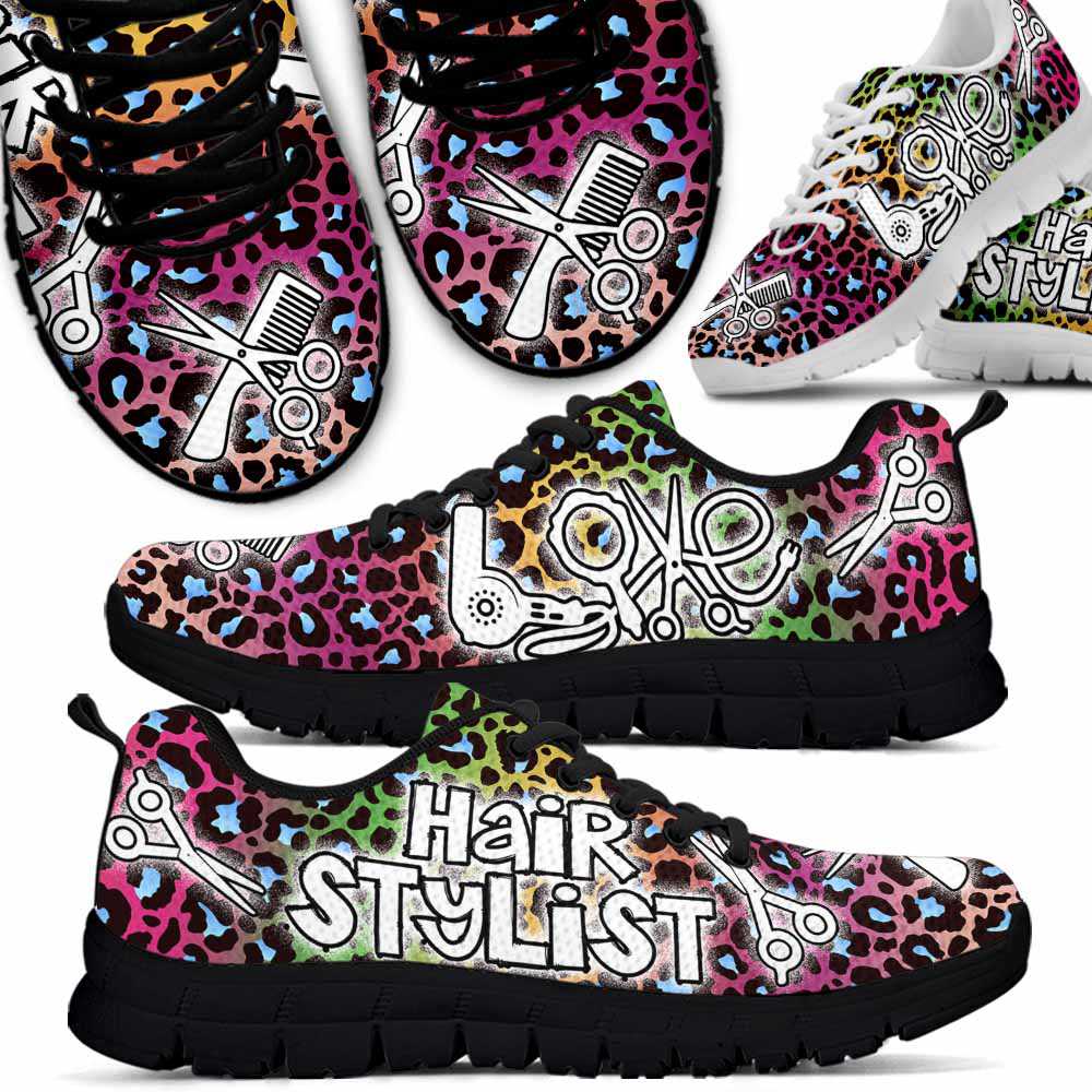 SS-U-Job-LoveBoho-Hsty-0 @ Hair Stylist Love Boho-Hairstylist Leopard Love Colorful Sneakers Shoes