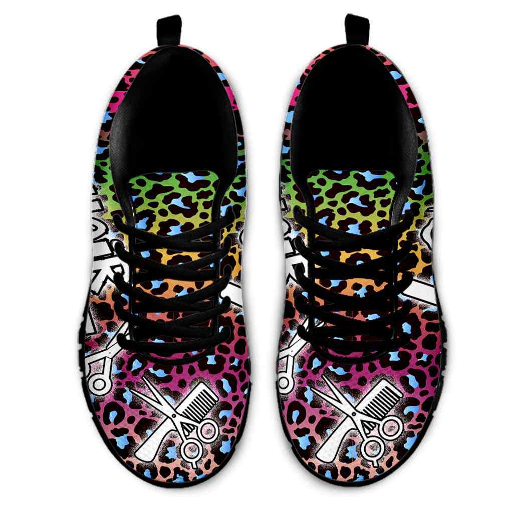 SS-U-Job-LoveBoho-Hsty-0 @ Hair Stylist Love Boho-Hairstylist Leopard Love Colorful Sneakers Shoes