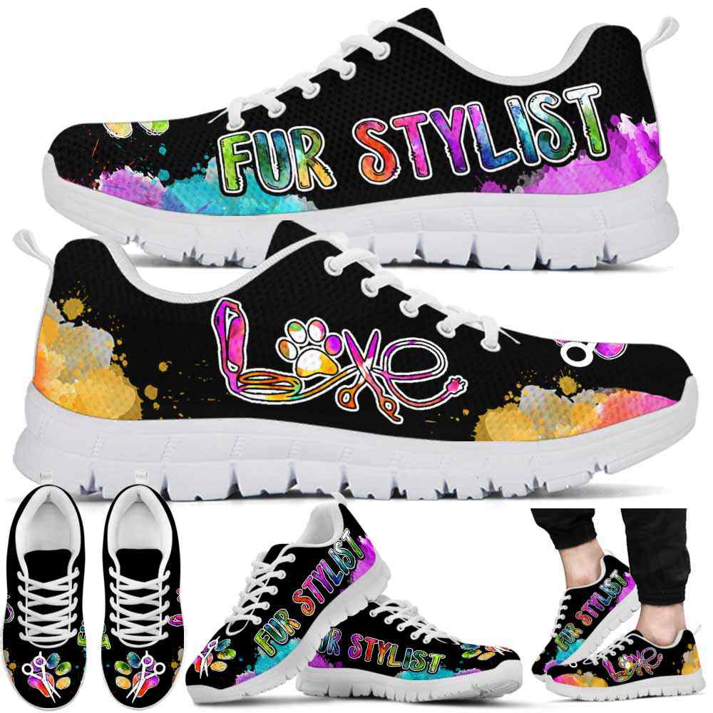 SS-U-Job-Vy1LoveWate-Dgrm-5-_Fur-Stylist-Colorful-Watercolor-Sneakers-Shoes_2_20210705 SS-U-Job-Vy1LoveWate-Dgrm-5 @ Dog Groomer Fur Stylist-Fur Stylist Colorful Watercolor Sneakers Shoes