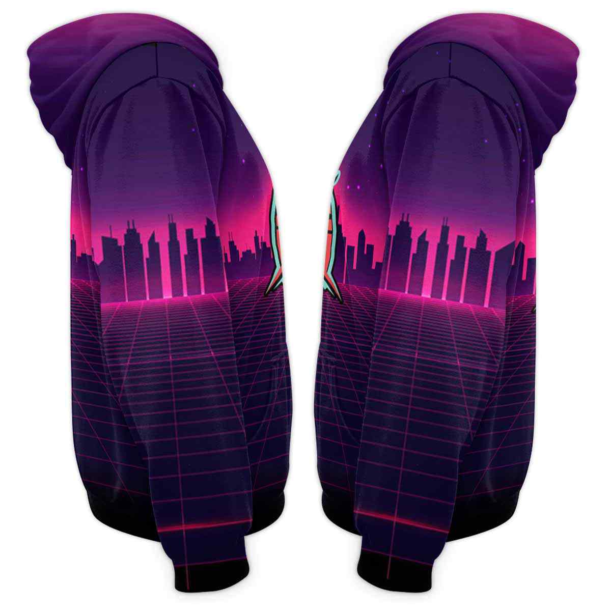 AOPH-U-Job-RV8S-Hsty-211208VY10-Hairstylist Cozy 3D Full Print Hoodie For Women And Men, Vintage Retro Sunset Hoodie / Valentine Gift 2022